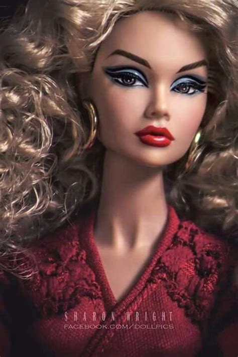 Pin On What A Doll Beautiful Barbie Dolls Glamour Dolls Fashion Dolls