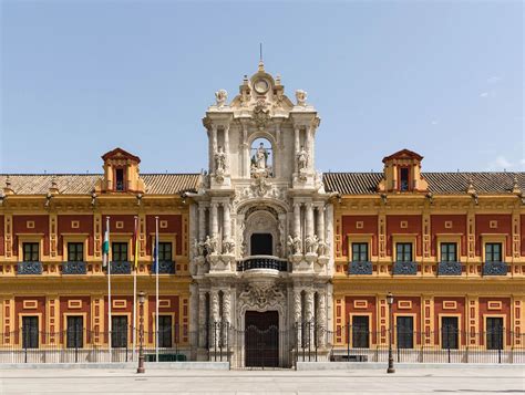 Palacio De San Telmo Arquitectura Barroca Sevilla Palacios