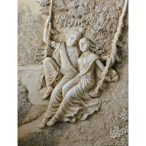 Sand Stone Radha Krishna Wall Mural At Inr In Dausa Annapurna