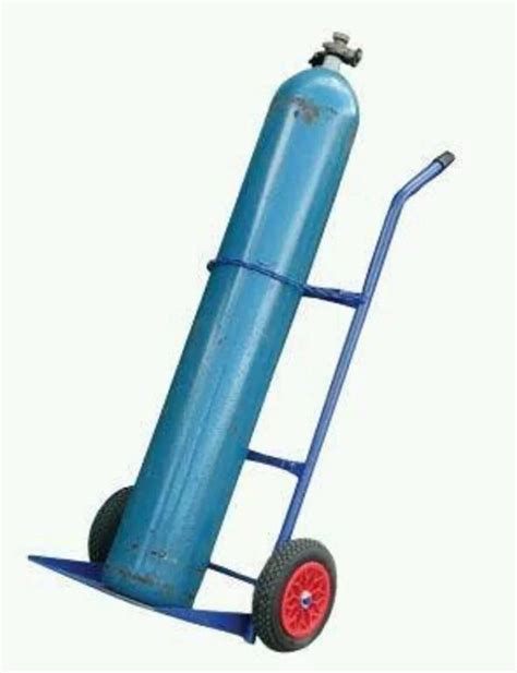 Mild Steel MS Single Oxygen Cylinder Trolley At 3500 In Ludhiana ID