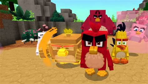 Minecraft X Angry Birds Dlc Out Now On Bedrock Edition Techraptor