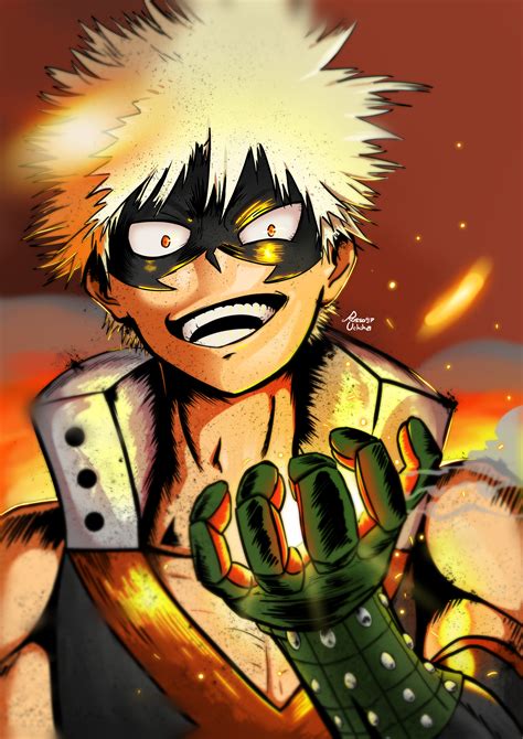 Bakugou Fanart / Bakugou Katsuki - Boku no Hero Academia - Image ...