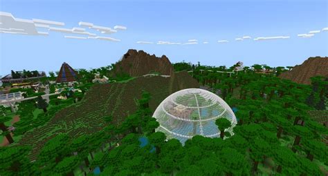 Jurassic park map for Minecraft PE