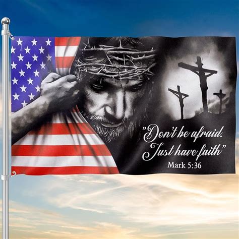 4x6 Patriot American Flags One Nation Under God American Jesus Flag