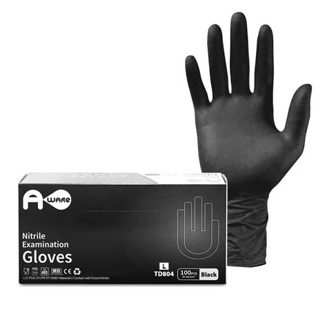 Td804l Nitrile Examination Gloves L Star Industrial