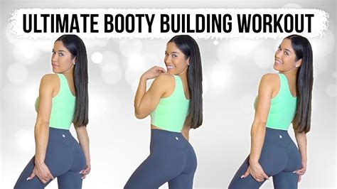 Full Dumbbell Booty Building Workout Youtube