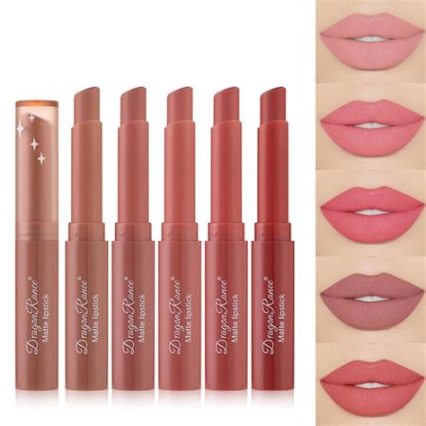 Velvet Intense Matte Lipstick Waterproof Long Lasting High Pigment Nude