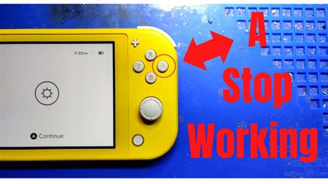 Nintendo Switch Lite Buttons Stop Working YouTube