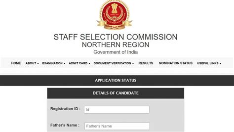 SSC CGL 2023 Application Status Out For Northern Region At Sscnr Nic In