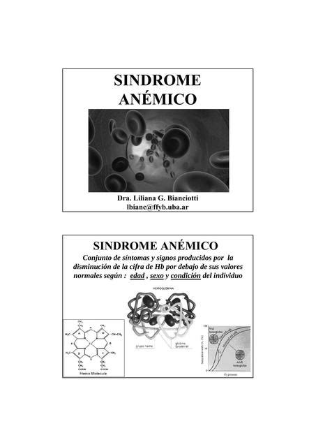 Síndrome Anémico Larissa Machado uDocz