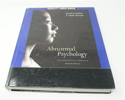 Abnormal Psychology An Integrative Approach