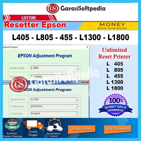 Jual Resetter Epson L L L L L Unlimited Reset Video