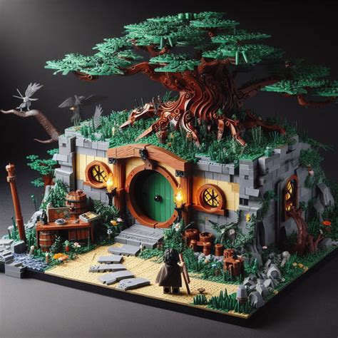 56 AI ideas for Lego MOCs Lord of the Rings – How to build it