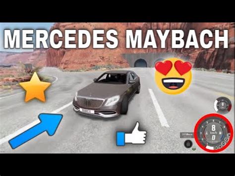 Mercedes MAYBACH Drive Crash Test BeamNG Drive YouTube