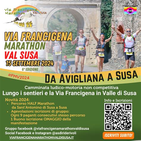 Novit Della Edizione Via Francigena Marathon In Valle Di Susa