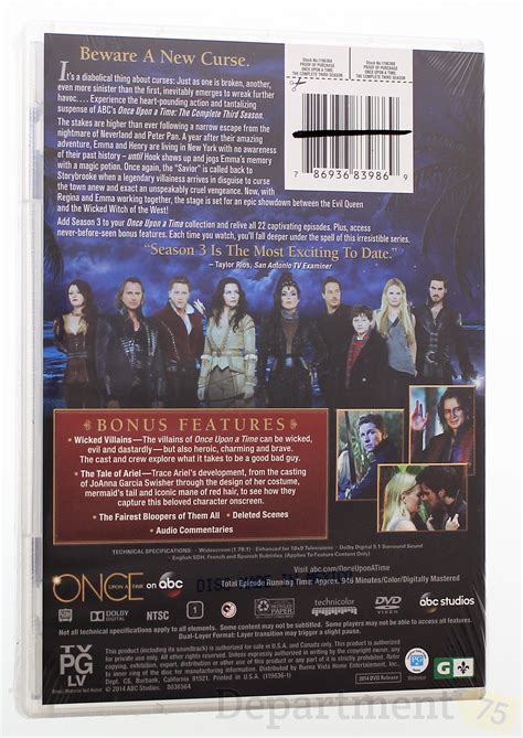 Once Upon A Time Season 3 Dvd