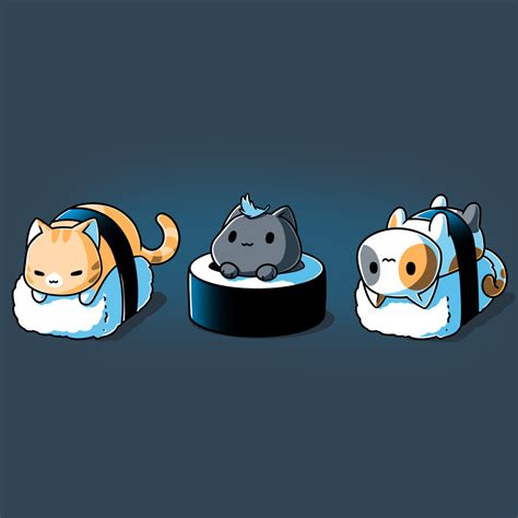 Sushi Cats | Funny, cute & nerdy t-shirts - TeeTurtle