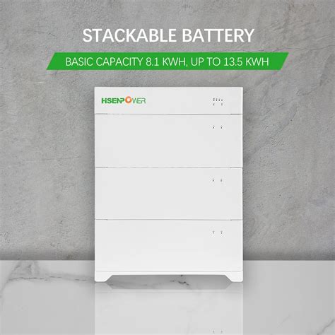 Safety System Stackable LiFePO4 Battery 5 12kwh Lithium Iron Phosphate