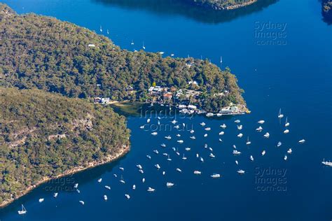 Aerial Stock Image Cottage Point