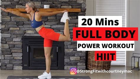 20 Min Power Low Impact Full Body Hiit Short Workout Quick