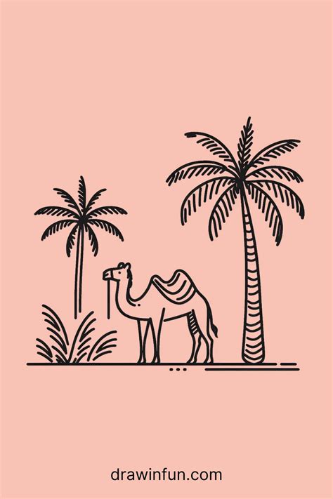 🐪 39 Easy Cute Camel Drawing Ideas Draw In Fun