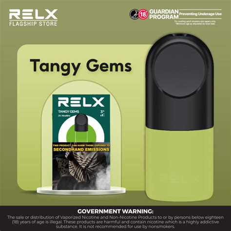 RELX Pod Pro 2 Pod Pack Tangy Gems 30mg G GHW Vape Juice Lazada PH