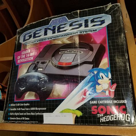 SEGA GENESIS CONSOLE IN BOX - Big Valley Auction