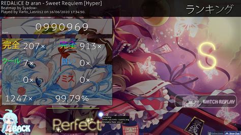 Osu Mania REDALiCE Aran Sweet Requiem Hyper 99 79 88pp YouTube