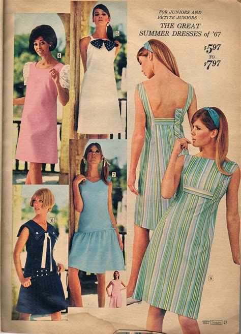 Sears Catalog 1967 Groovy Fashion Retro Fashion Vintage Sixties Fashion