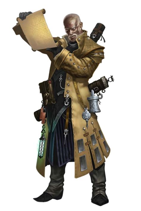 Pathfinder Iconic Investigator Quinn Male Black Human Pathfinder