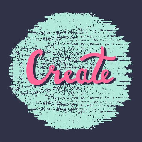 Create card. Hand drawn quote 2744426 Vector Art at Vecteezy