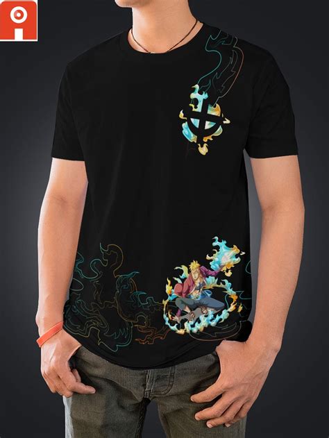 Phoenix Spirit T-Shirt - Unique Anime Apparel for Fans