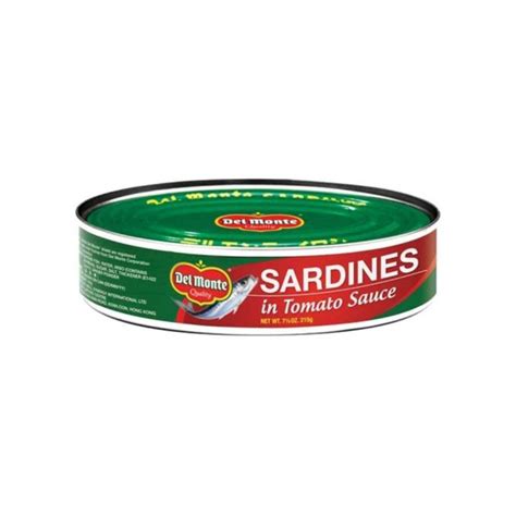 Del Monte Sardines In Tomato Sauce 7 5oz Lazada PH