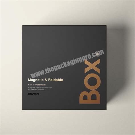 Custom Logo Premium Luxury Cardboard Paper Gift Magnetic Packaging Box