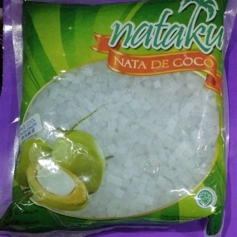 Jual NATA DE COCO NATAKU IRISAN KECILKECIL 1000 GR Indonesia Shopee