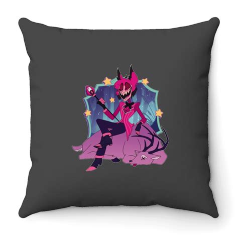 Alastor Hazbin Hotel Throw Pillows Sold By Myratn Sku 163007018