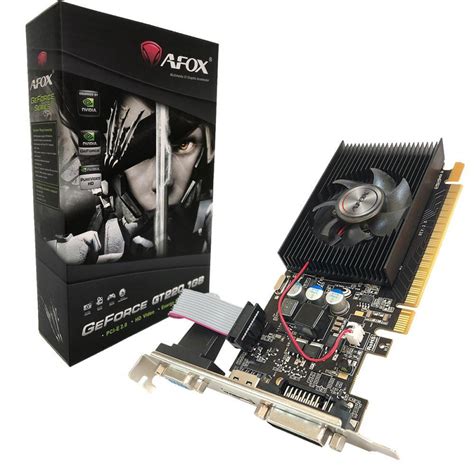 Placa De V Deo Afox Geforce Gt Gb Ddr Bits Af D L