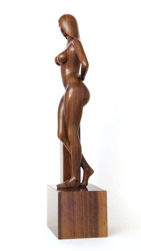 Nude Woman Wood Sculpture Fifty Shades Of Brown Etsy