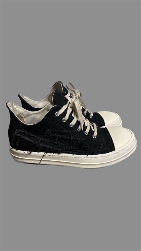 Rick owens ramones low top slashed: 14 000 грн. - Кеды Сумы на Olx