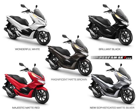 Pilihan Warna Honda Pcx Terbaru Versi Total Ada Pertamax