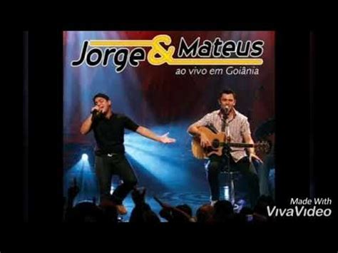 De Tanto Te Querer Jorge Mateus YouTube