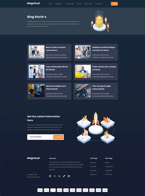 Magcloud - Hosting Domain Elementor Template Kit by Din-Studio ...