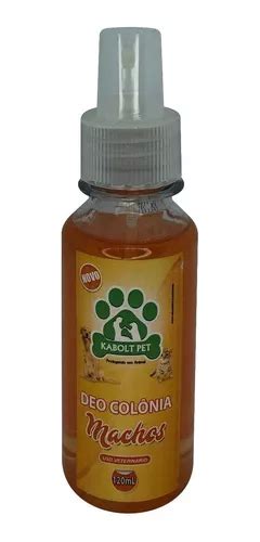 Deo Colônia Perfume Hipoalergênico Pet Gatos E Cães Machos