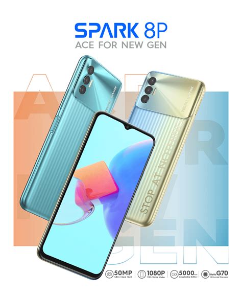 TECNO SPARK 8P TECNO PE TECNO Smartphones