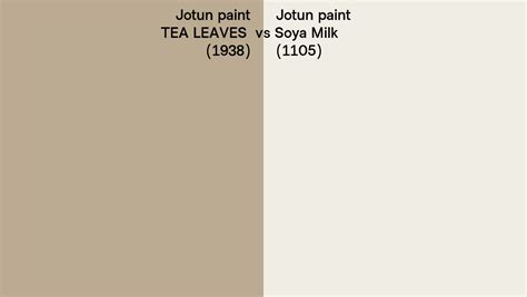 Jotun Paint Tea Leaves Vs Soya Milk Side By Side Comparison