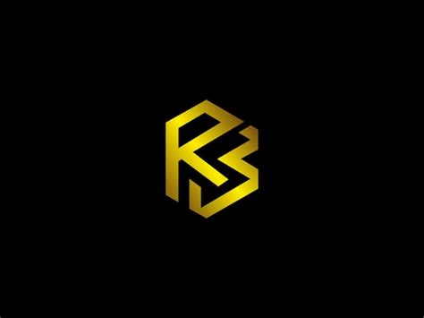 Premium Vector | RS logo design