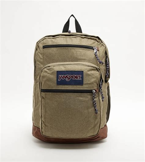 Buy Jansport Logo Badge Zipper Backpack In Green 6thstreet Qatar