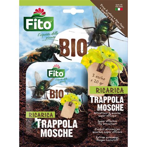 Fito Ricarica Esca Per Trappola Mosche 3 Pezzi OBI