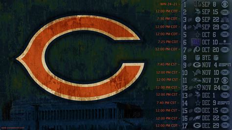 🔥 [49+] Chicago Bears Schedule 2015 Wallpapers | WallpaperSafari