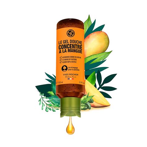Mango YVES ROCHER Konzentrat Duschgel konzentriert 100ml : Amazon.de ...
